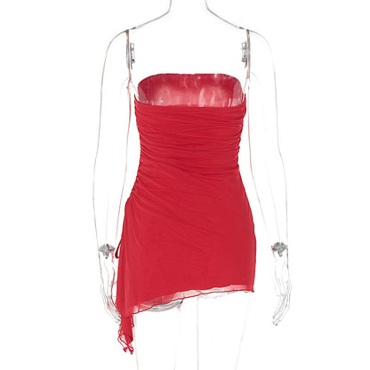 Tube-top Fashion Backless Dresses