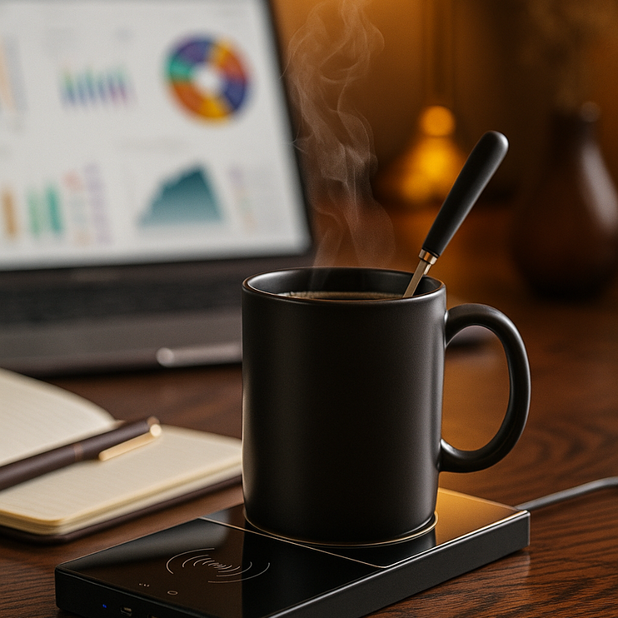 Mug Warmer & Electric Wireless Charger