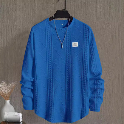 Round Neck Pullover Long Sleeve