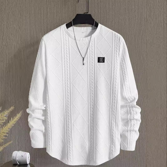Round Neck Pullover Long Sleeve