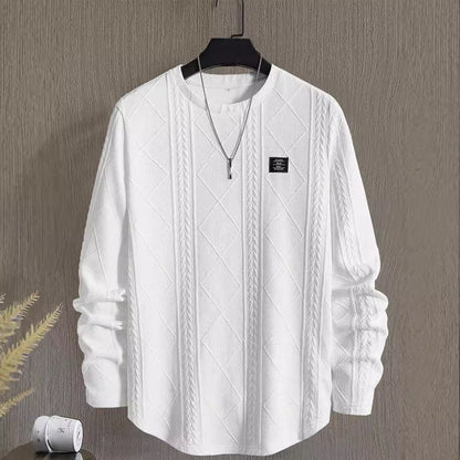 Round Neck Pullover Long Sleeve