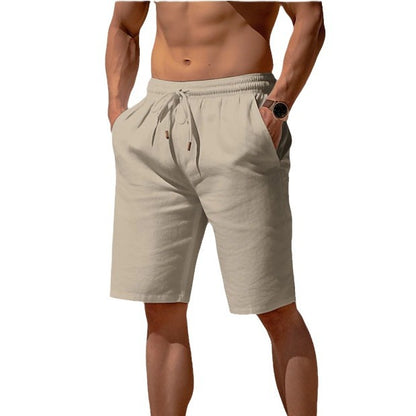 Elastic Waist Breathable Shorts