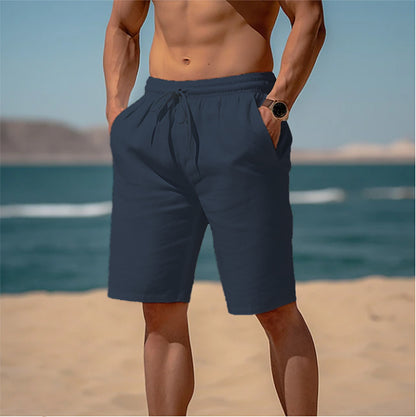 Elastic Waist Breathable Shorts