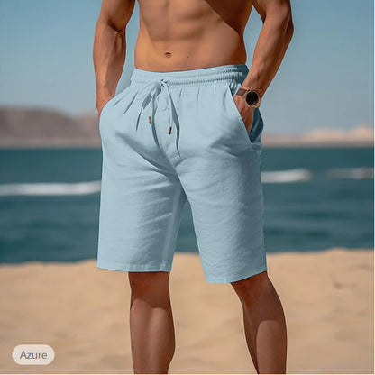 Elastic Waist Breathable Shorts