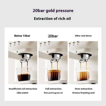 PressaCaffè, Semi-automatic