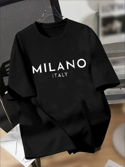 Casual T-Shirt - Comfortable Crew Neck