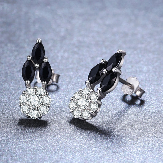 Diamond Zircon Earrings