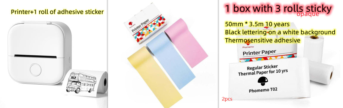 Mini Thermal Photo Printer
