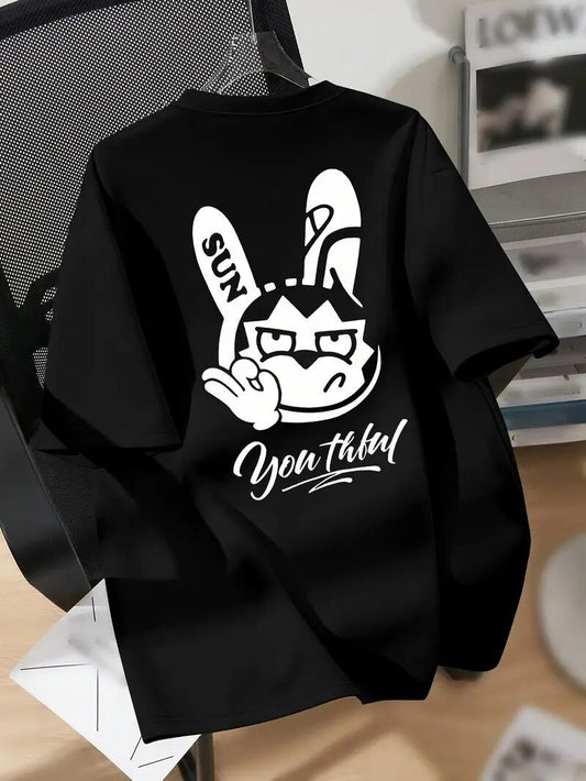 Casual T-Shirt - Comfortable Crew Neck