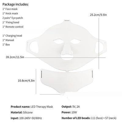Beauty Silicone Mask Light
