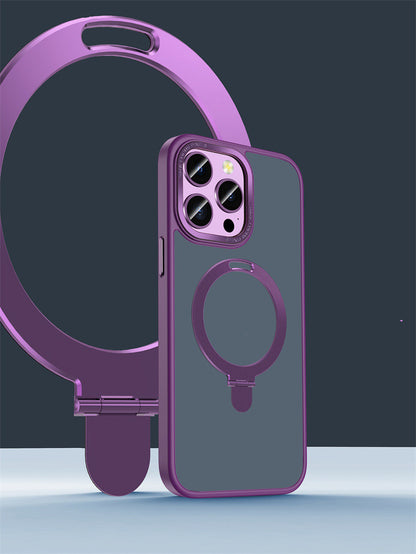 Aluminum Bracket Magnetic Phone Case