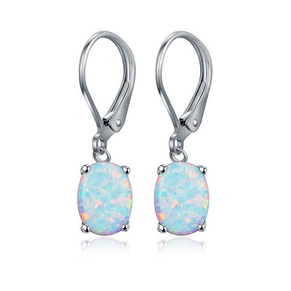 Opal Earrings Ornament